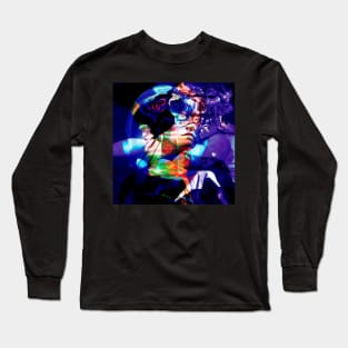 Blue Hidden Desire Long Sleeve T-Shirt